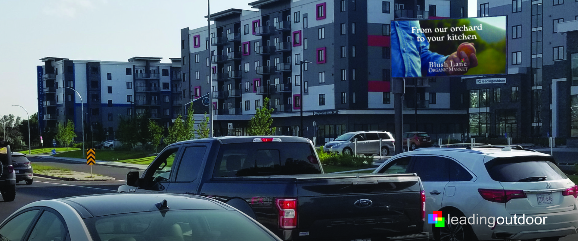 location banner