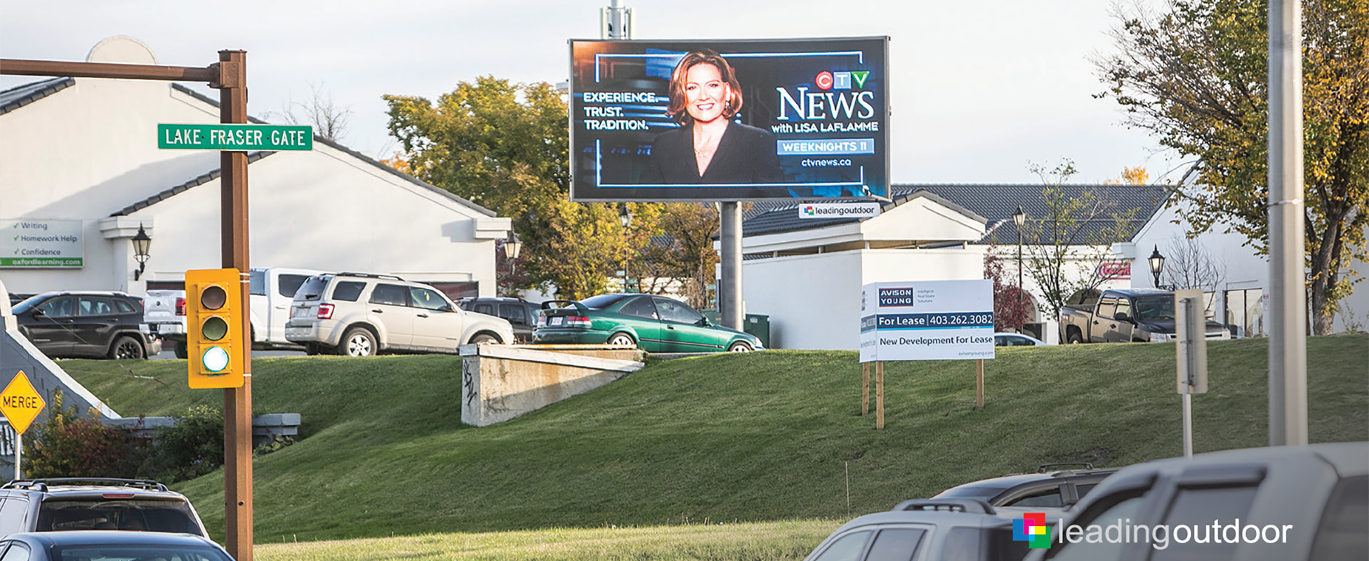 location banner