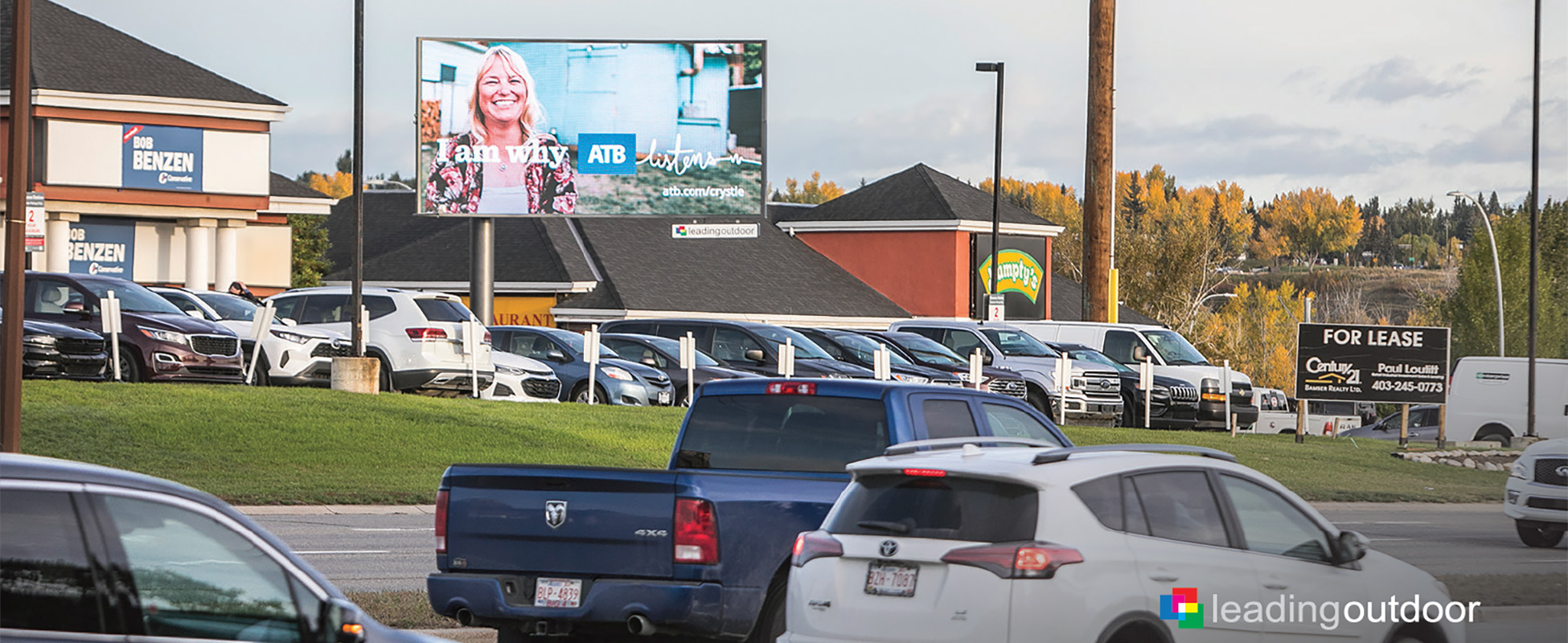 location banner